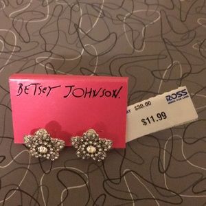 Betsy Johnson pierced earrings